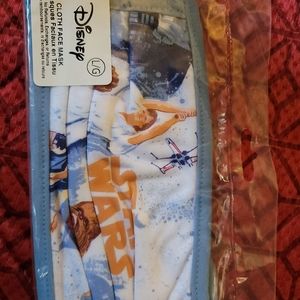 Fabric face mask, Disney,  Star Wars, size large